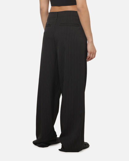 Carre Heritage Pleated Pants Pinstripe
