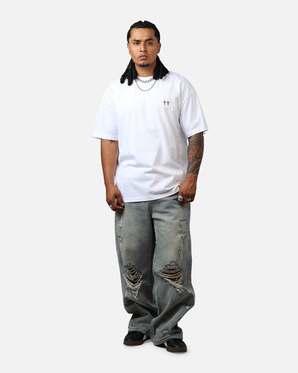 Saint Morta Ye Old Drop Shoulder T-Shirt White
