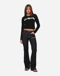 Ed Hardy Women's Rose Bootcut Jeans Raw Indigo
