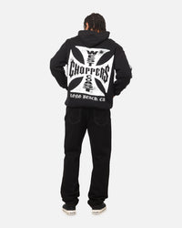 West Coast Choppers Core Logo Hoodie Black