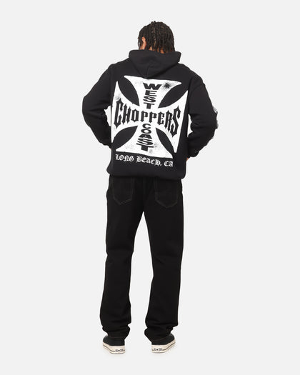 West Coast Choppers Core Logo Hoodie Black