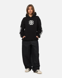 West Coast Choppers Core Logo Hoodie Black