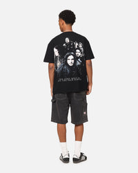 73Studio X Game Of Thrones Jon Snow Vintage T-Shirt Black Acidwash