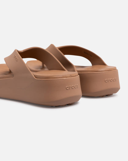 Crocs Women's Getaway Platform Flip Chocolate