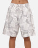 Mitchell & Ness Los Angeles Lakers Snow Camo Authentic Mesh Shorts White