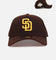 New Era San Diego Padres 'Floral Side Patch' 9FORTY A-Frame Snapback Official Team Color