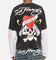 Ed Hardy Love Kills Layered Long Sleeve T-Shirt Black