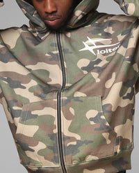 Loiter Hybrid Premium Hoodie Camo