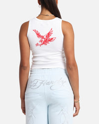 Ed Hardy Women's Tried And True Tank White
