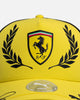 Puma X Scuderia Ferrari Replica Lewis Hamilton UK Trucker Strapback Cap Speed Yellow/Puma Black