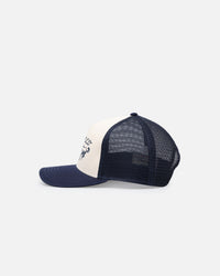 American Needle Sinclair Trucker Snapback Navy/Ivory