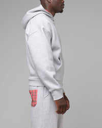 Loiter Body Shop Hoodie Grey Marle