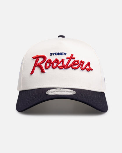 New Era Sydney Roosters 'Chrome Script' 9FORTY A-Frame Snapback Official Team Colour