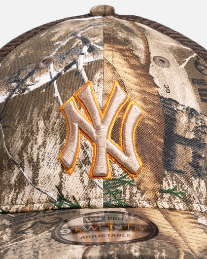 New Era New York Yankees 'Realtree' 9TWENTY Trucker Strapback Real Tree Camo