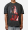 American Thrift Marvel Daredevil Face Heavyweight T-Shirt Black Wash