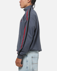 Carre Footie 1/4 Zip Crewneck Vintage Navy