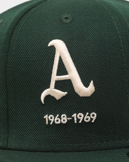 New Era Oakland Athletics 'Logo Evolution' 59FIFTY Fitted Dark Green