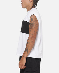 Carre Circuit Panel Muscle T-Shirt White/Black