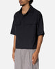 MNML Cropped Short Sleeve Shirt Black
