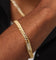 Saint Morta 6mm Iced Cuban Prong Bracelet Iced Gold