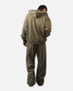 American Thrift Zip Hoodie Washed Olive