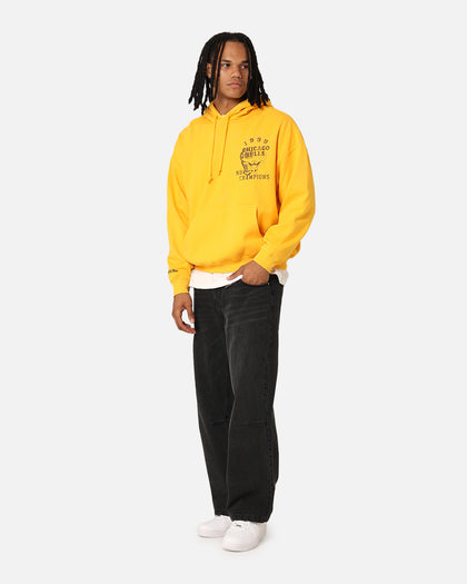 Mitchell & Ness Chicago Bulls Rings Hoodie Ochre