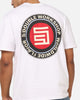 S Double Flavor Dot T-Shirt White