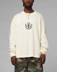 Loiter Purity Thermal Long Sleeve T-Shirt Off White
