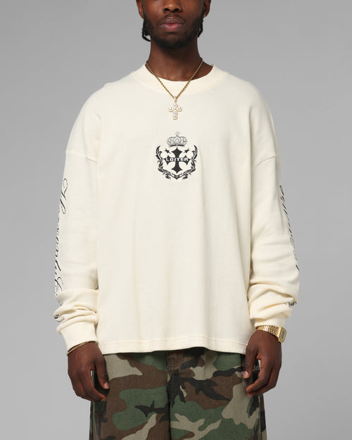 Loiter Purity Thermal Long Sleeve T-Shirt Off White