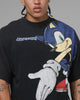 Loiter x Sonic The Hedgehog Vintage T-Shirt Black