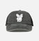 Playboy Vintage Logo Patch Trucker Snapback Black