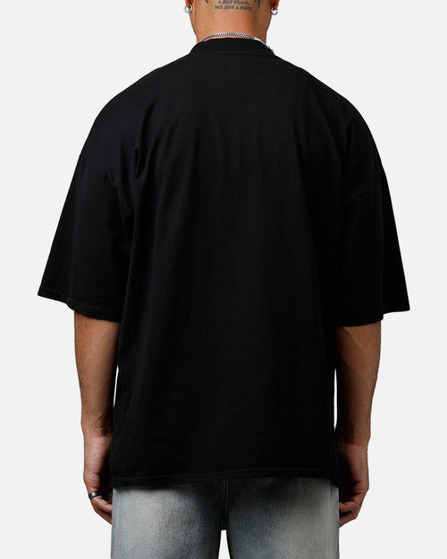 Carre Die Mock T-Shirt Black