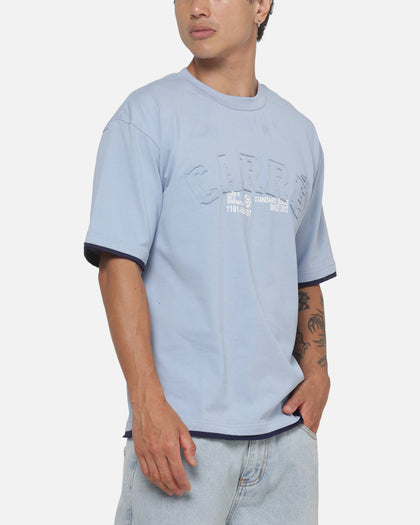 Carre Phys Ed 2 Tone T-Shirt Light Blue