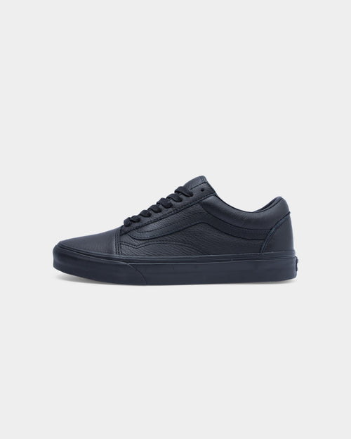 Vans Men's Old Skool (Leather) Black/Black