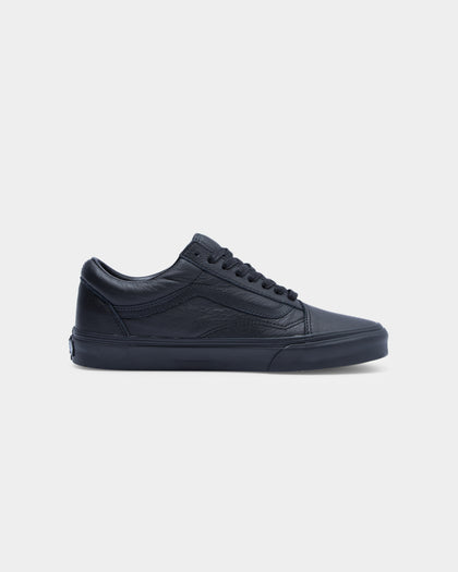 Vans Men's Old Skool (Leather) Black/Black