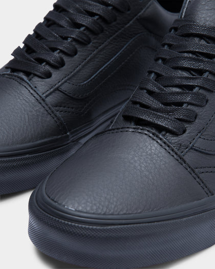 Vans Men's Old Skool (Leather) Black/Black