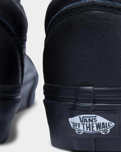 Vans Men's Old Skool (Leather) Black/Black