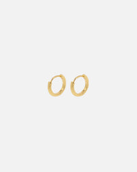 Saint Morta Classic Hoop Earring Gold