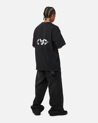 The Anti Order Fury T-Shirt Black Acidwash