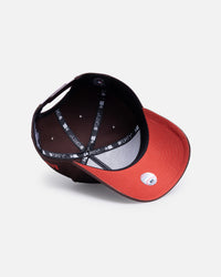 New Era Los Angeles Dodgers 'Choc Cherry' 9FORTY A-Frame Snapback Dark Brown