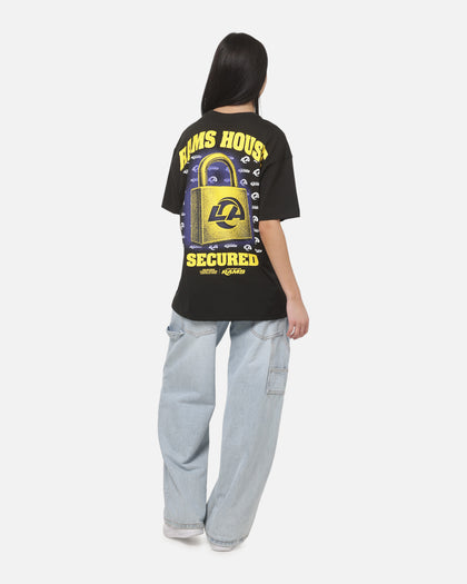 New Era Los Angeles Rams Secured T-Shirt Black