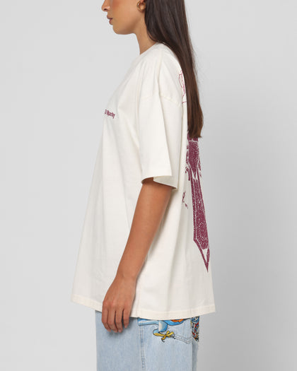 Ed Hardy Sacred Heart T-Shirt Off White