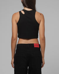 Loiter Women's Impact Multi Strap Tank Black