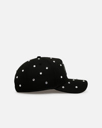 New Era Detroit Tigers 'Black Satin Hearts' 9FORTY A-Frame Snapback Black