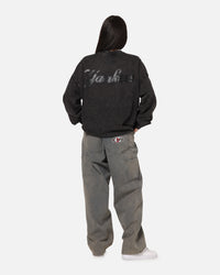 Pro Standard New York Yankees 'Wash Vanguard' Fleece Crewneck Washed Black