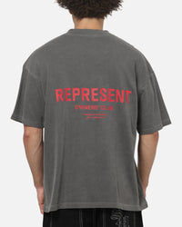 Represent Owners Club T-Shirt Washed Black