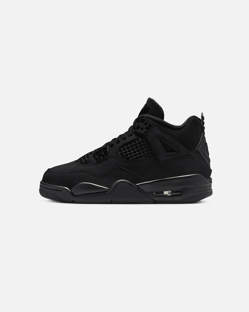 Jordan Kids' Air Jordan 4 Retro "Black Cat" (GS) Black/Black