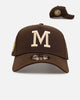 New Era Milwaukee Brewers 'Stay Classy' 9FORTY A-Frame Snapback Walnut