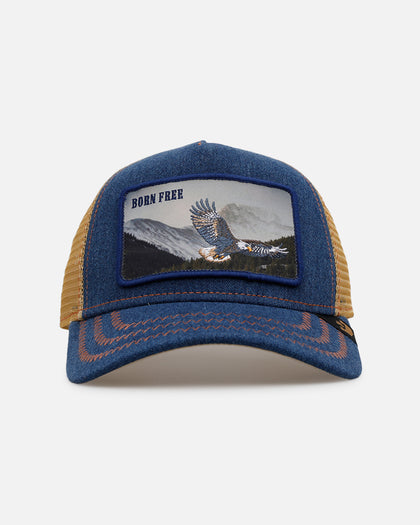 Goorin Bros Born Free Trucker Snapback Navy