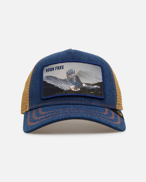 Goorin Bros Born Free Trucker Snapback Navy